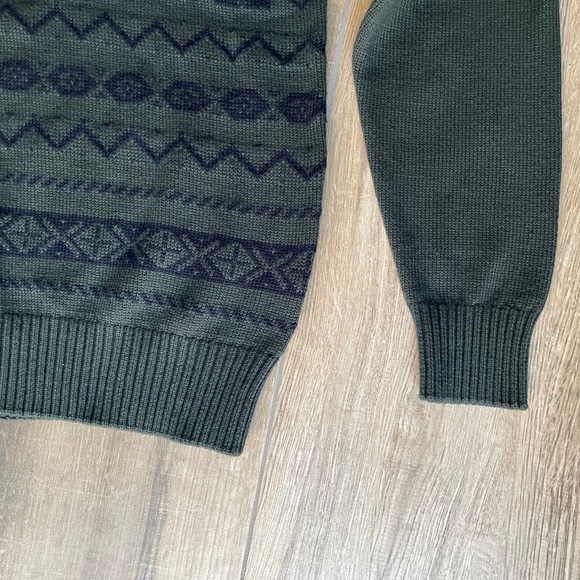 Weatherproof 100% Cotton 'The Holiday Sweater' Dark Green, Navy Blue Small - Picture 7 of 12